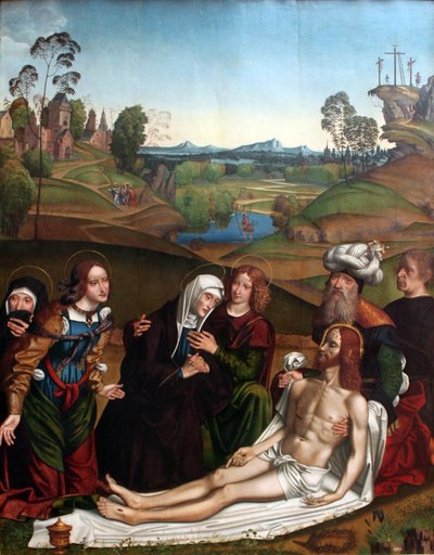 The Lamentation of Christ by Domenico Panetti